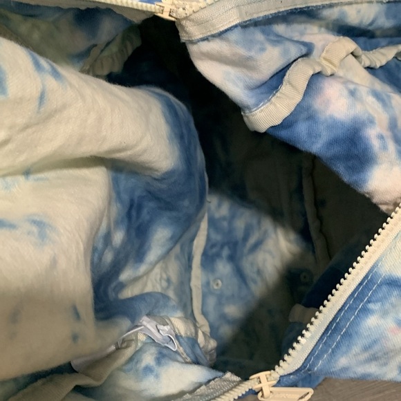 Herschel Supply Co. Cotton Casual Daypack Backpack Blue Tie Dye Soft‎ Bottom main image 13